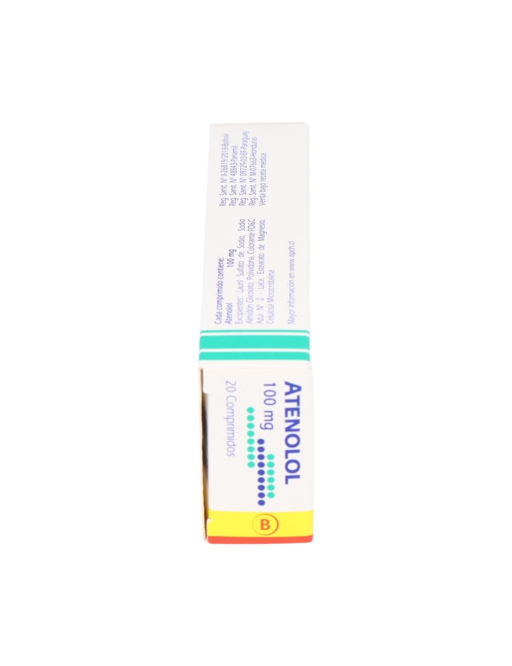 Atenolol Mg Comprimidos Bioequivalente Lab Mintlab