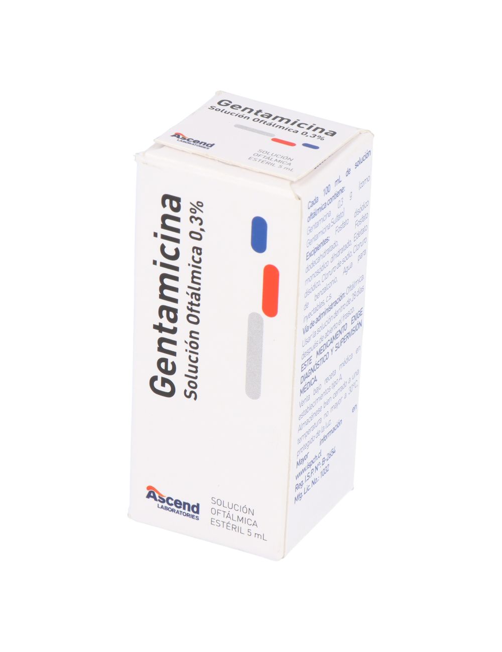 Precio Gentamicina 0 3 Solucion Oftalmica 5 ML Farmalisto CL