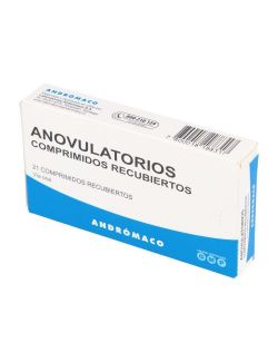 ETINILESTRADIOL 3MG / LEVONORGESTREL 15MG ANOVULATORIOS 21 COMPRIMIDOS RECUBIERTOS  ANDROMACO