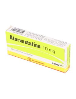 ATORVASTATINA 10 MG 30 COMPRIMIDOS RECUBIERTOS BIOEQUIVALENTE OPKO