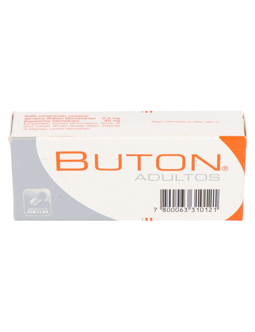 BUTON ATROPINA / PAPAVERINA 0.5/40 MG 10 COMPRIMIDOS LAB.MINTLAB