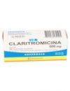 CLARITROMICINA 500 MG 14 COMPRIMIDOS RECUBIERTOS BIOEQUIVALENTE ANDROMACO