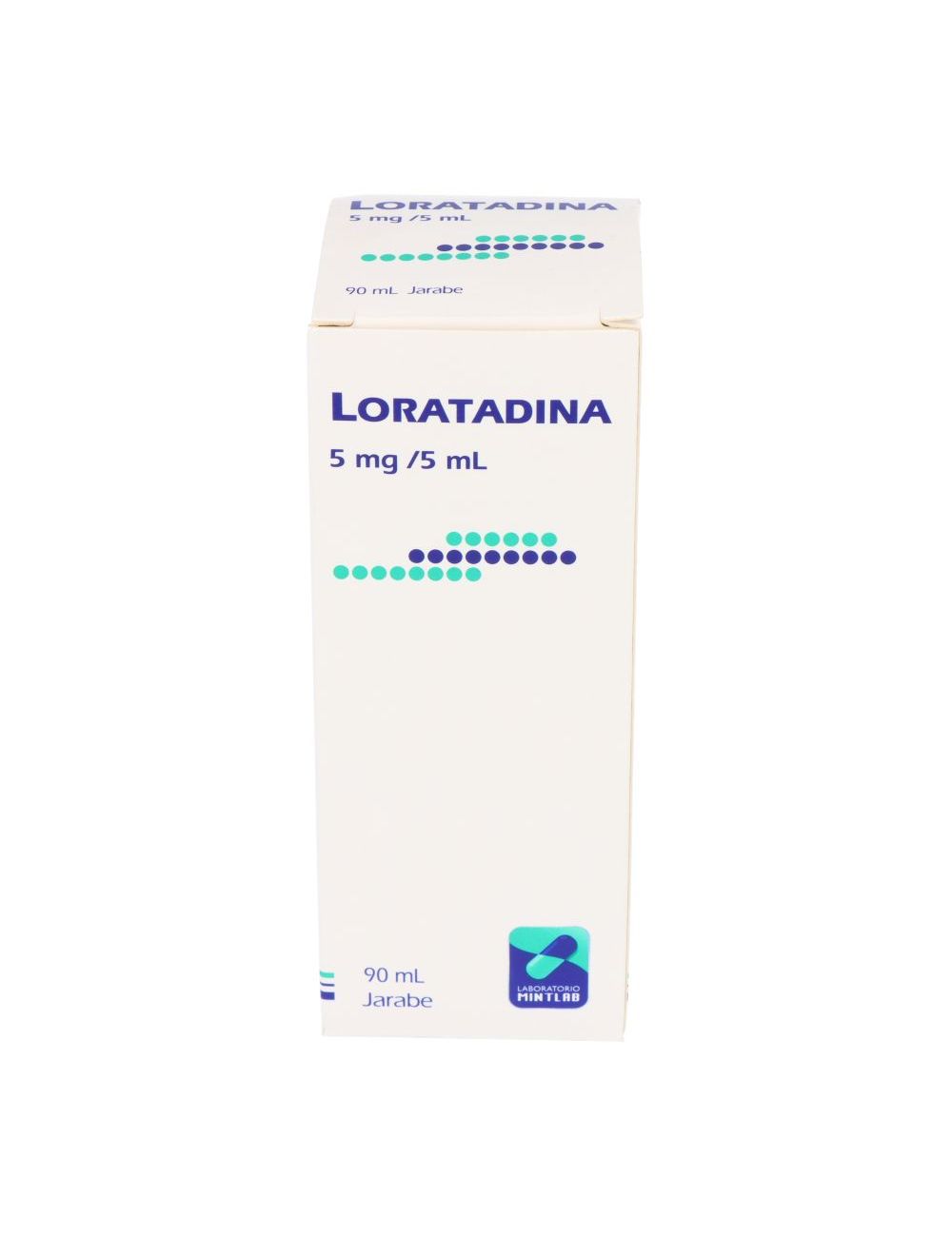 LORATADINA 5 MG/5 ML 90 ML JARABE SUSPENSIÓN ORAL MINTLAB