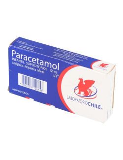 PARACETAMOL INFANTIL 125 MG 6 SUPOSITORIOS CHILE