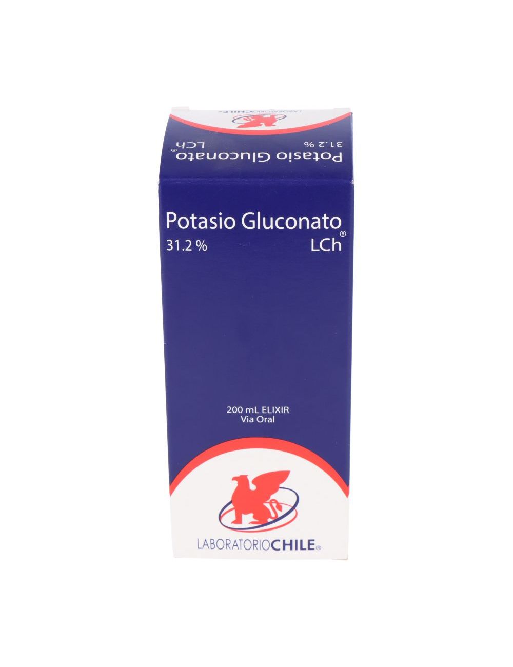 POTASIO GLUCONATO 31.2% ELIXIR SOLUCION 200 ML LABORATORIO CHILE