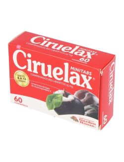 CIRUELAX 75 MG 60 COMPRIMIDOS RECUBIERTOS GARDEN HOUSE