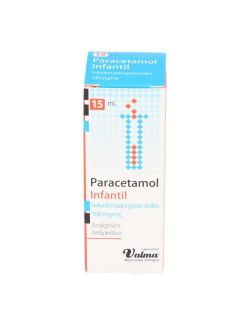 PARACETAMOL INFANTIL 100 MG/ML GOTAS 15 ML VALMA