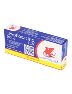 LEVOFLOXACINO 500MG 7 COMPRIMIDOS RECUBIERTOS BIOEQUIVALENTE LABORATORIO CHILE