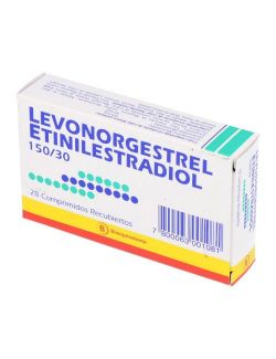 LEVONORGESTREL ETINILESTRADIOL 150/30 MCG 28 COMPRIMIDOS BIOEQUIVALENTE MINTLAB