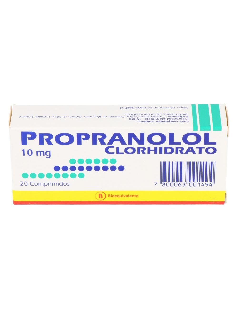 Precio Propranolol 20 Mg