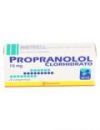 PROPRANOLOL CLORHIDRATO 10MG 20 COMPRIMIDOS BIOEQUIVALENTE MINTLAB