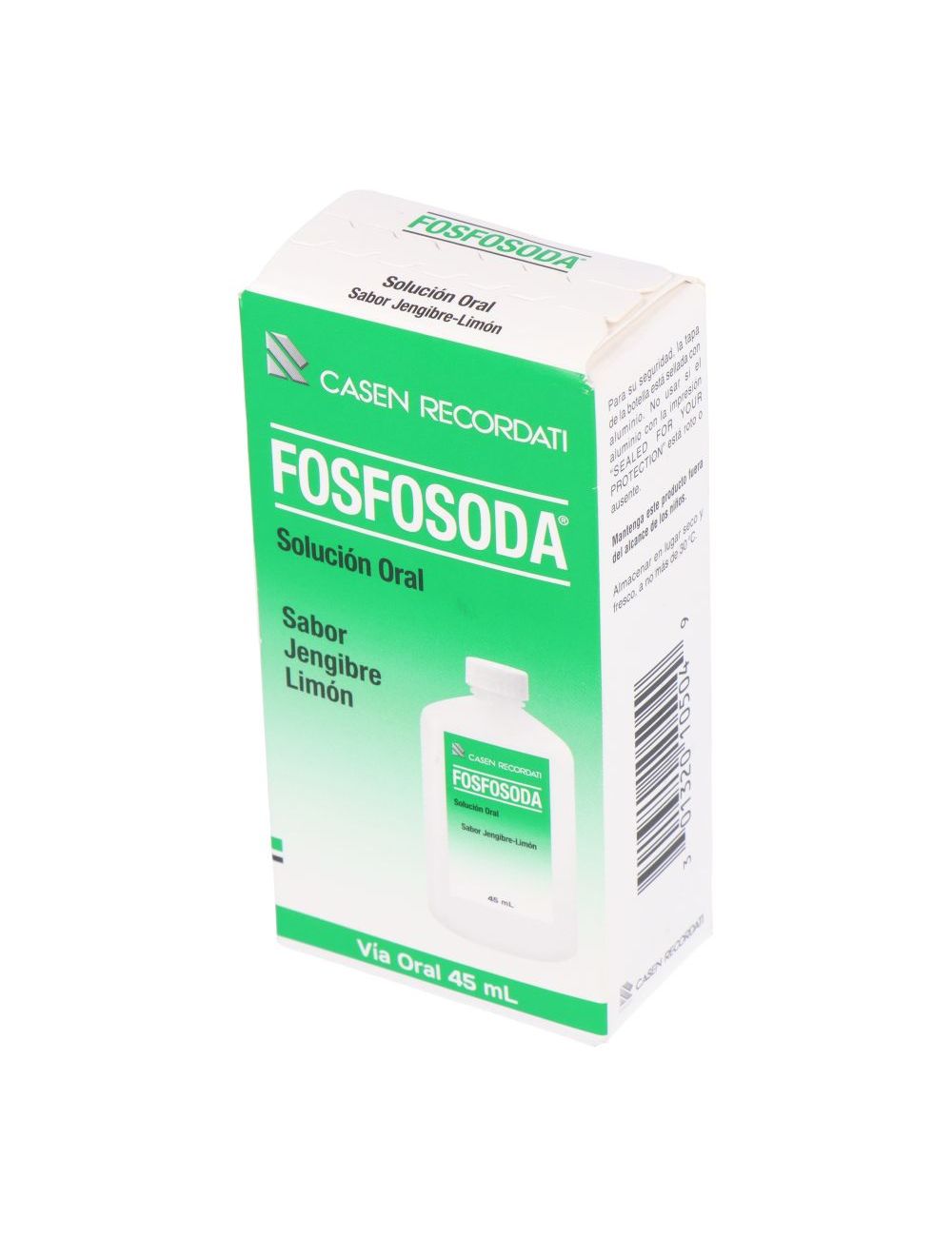 Fosfatos Fosfosoda Jengibre LimÓn SoluciÓn Oral 45 Ml Synthon