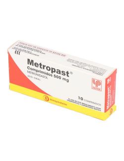 METROPAST METRONIDAZOL  500 MG 10 COMPRIMIDOS LAB. PASTEUR