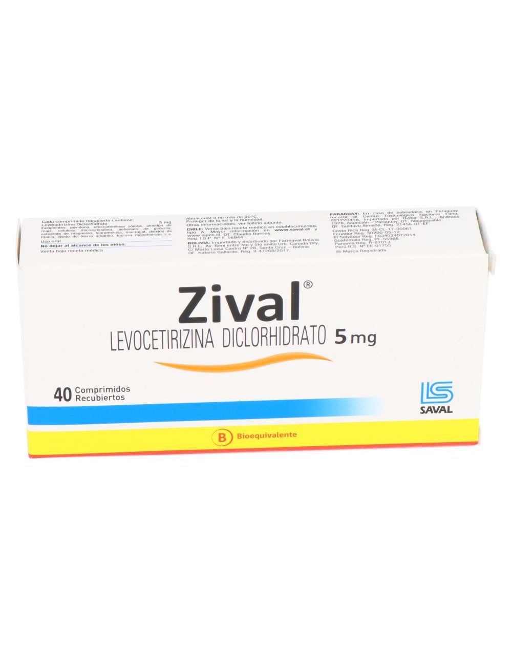 Zival Com 5mg40 Saval