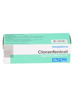 CLORANFENICOL 1% UNGÜENTO OFTALMICO 3.5 GR HOSPIFARMA