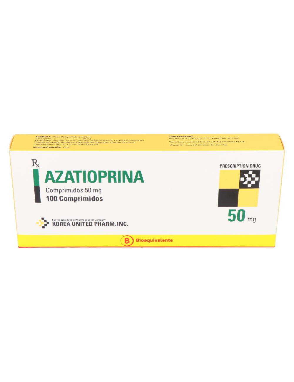 AZATIOPRINA 50 MG 100 COMPRIMIDOS BIOEQUIVALENTE BPH