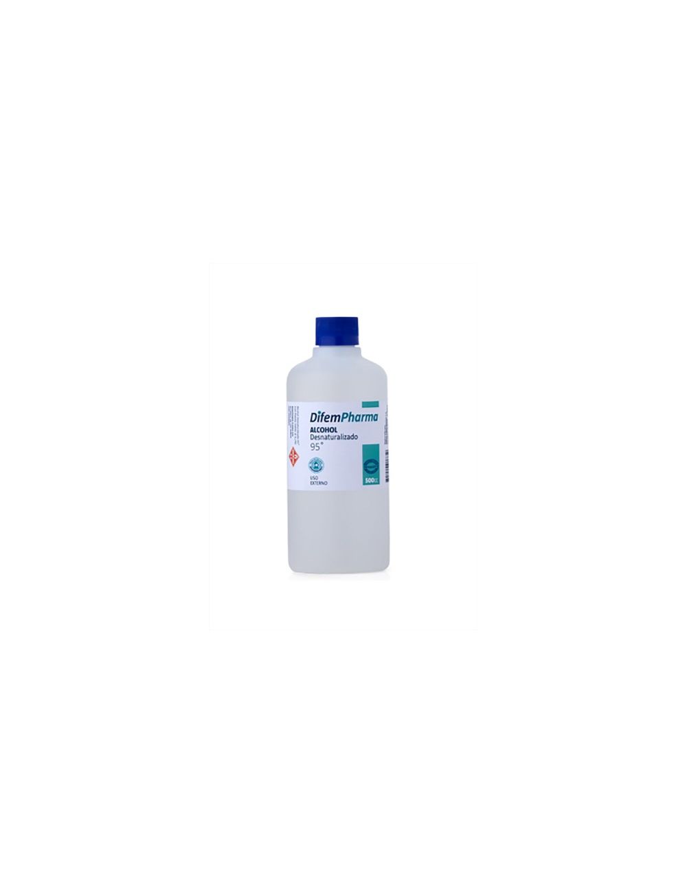 ALCOHOL DESNATURALIZADO 95% 500 ML DIFEM PHARMA