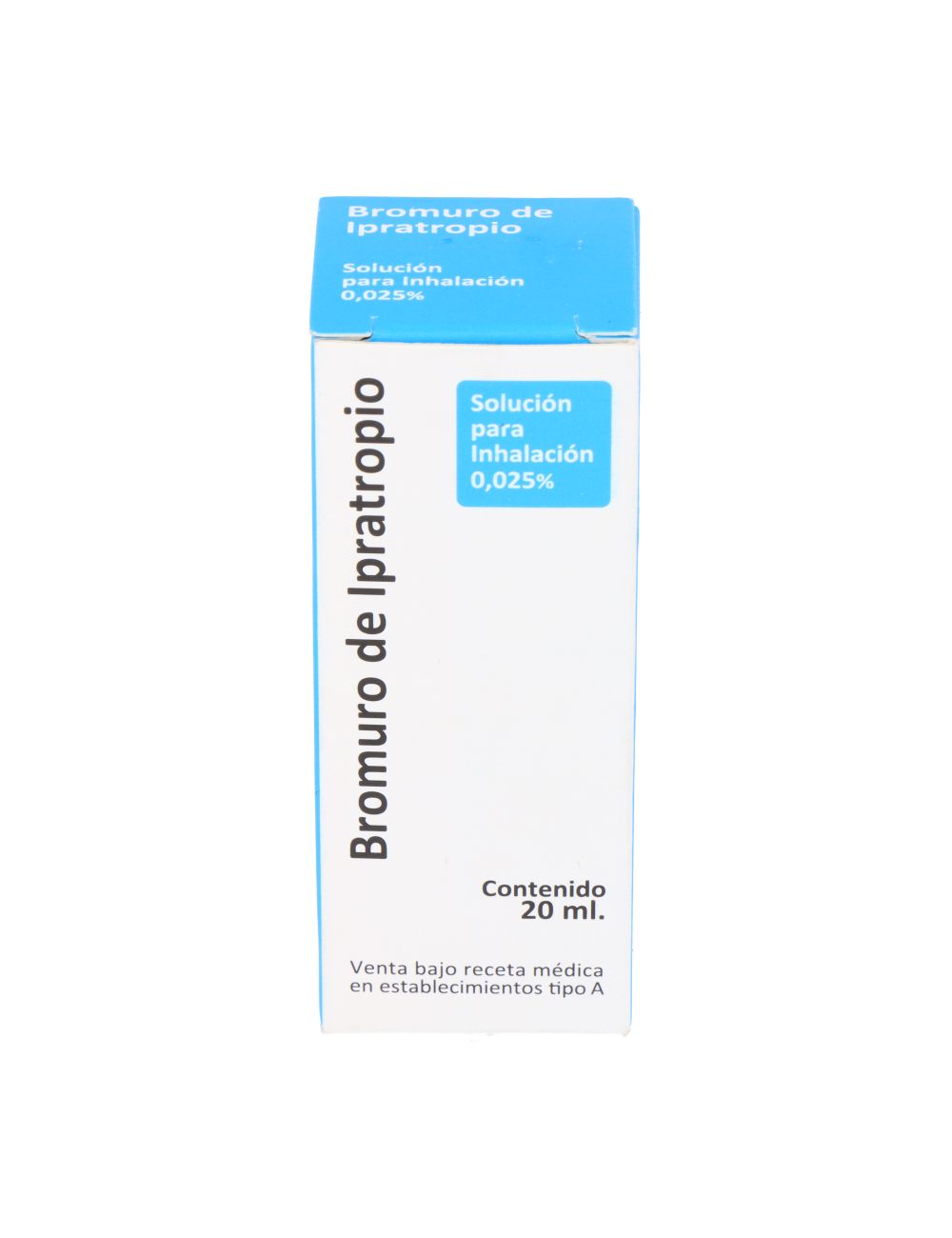 BROMURO DE IPRATROPIO SOLUCION PARA INHALACION 0.025% 20ML CATALYSIS PHARMAMERICA