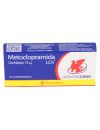 METOCLOPRAMIDA CLORHIDRATO 10 MG 24 COMPRIMIDOS BIOEQUIVALENTE LABORATORIO CHILE CENABAST