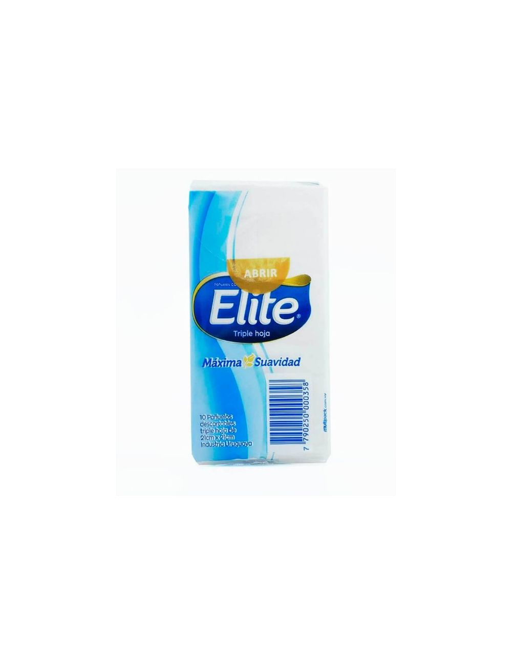 PAÑUELOS ELITE DESECHABLES X 10