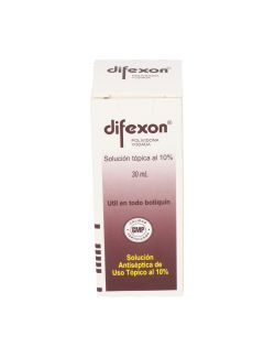 POLIVIDONA YODADA DIFEXON SOLUCION 10 % 30ML LABORATORIO BAGO