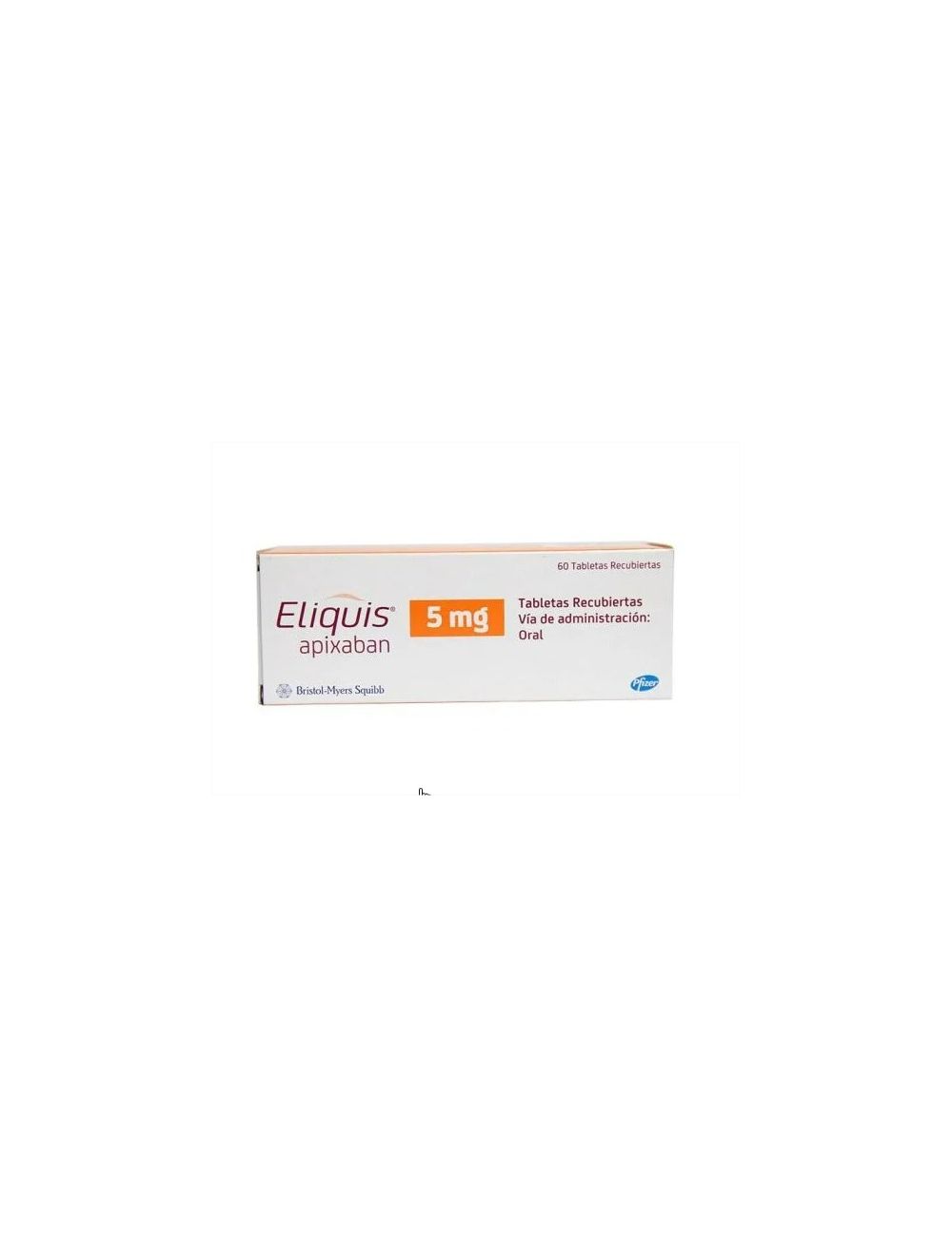 ELIQUIS APIXABAN 5MG 60 COMPRIMIDOS RECUBIERTO LAB. PFIZER