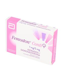 FEMOSTON CONTI ESTRADIOL 1MG / DIDROGESTERONA 5MG 28 COMPRIMIDOS RECUBIERTOS LAB.ABBOTT