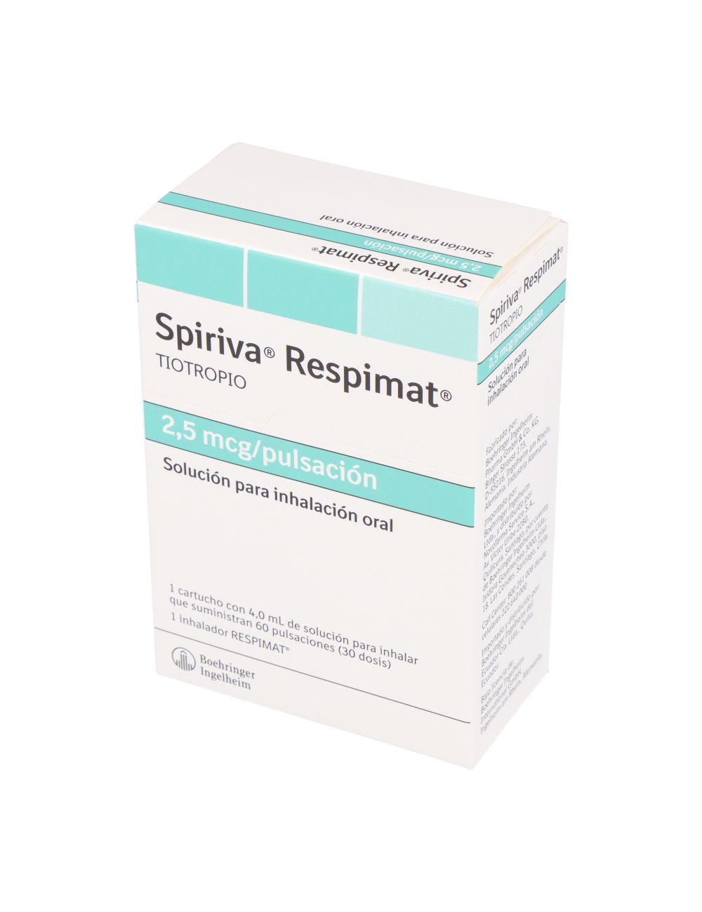 Precio Spiriva Respimat 2,5 Mcg Inhalación | Farmalisto CL