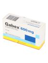 CENABAST GABAPENTINA GABEX 600MG 30 COMPRIMIDOS RECUBIERTOS BIOEQUIVALENTE ANDROMACO CENABAST