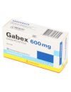 CENABAST GABAPENTINA GABEX 600MG 30 COMPRIMIDOS RECUBIERTOS BIOEQUIVALENTE ANDROMACO CENABAST