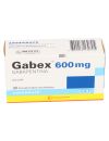 CENABAST GABAPENTINA GABEX 600MG 30 COMPRIMIDOS RECUBIERTOS BIOEQUIVALENTE ANDROMACO CENABAST