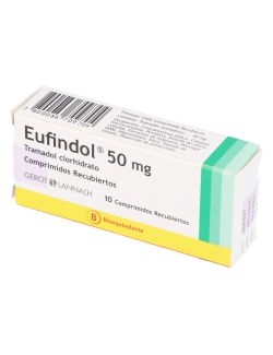 TRAMADOL EUFINDOL 50 MG 10 COMPRIMIDOS RECUBIERTOS BIOEQUIVALENTE GEROT LANNCH CENABAST