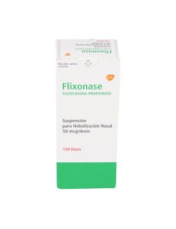 FLUTICASONA PROPIONATO FLIXONASE 50 MCG/DOSIS SUSPENSION PARA NEBULIZACION NASAL 120 DOSIS GSK CENABAST