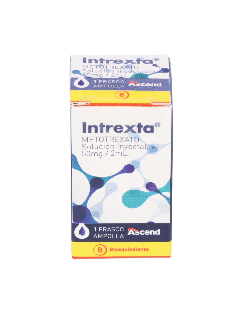 METOTREXATO INTREXTA 50MG/2ML SOLUCION INYECTABLE BIOEQUIVALENTE ASCEND CENABAST