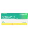 REFLEXAN 10MG. CICLOBENZAPRINA 10 COMPRIMIDOS RECUBIERTOS BIOEQUIVALENTE LAB. MEGALABS