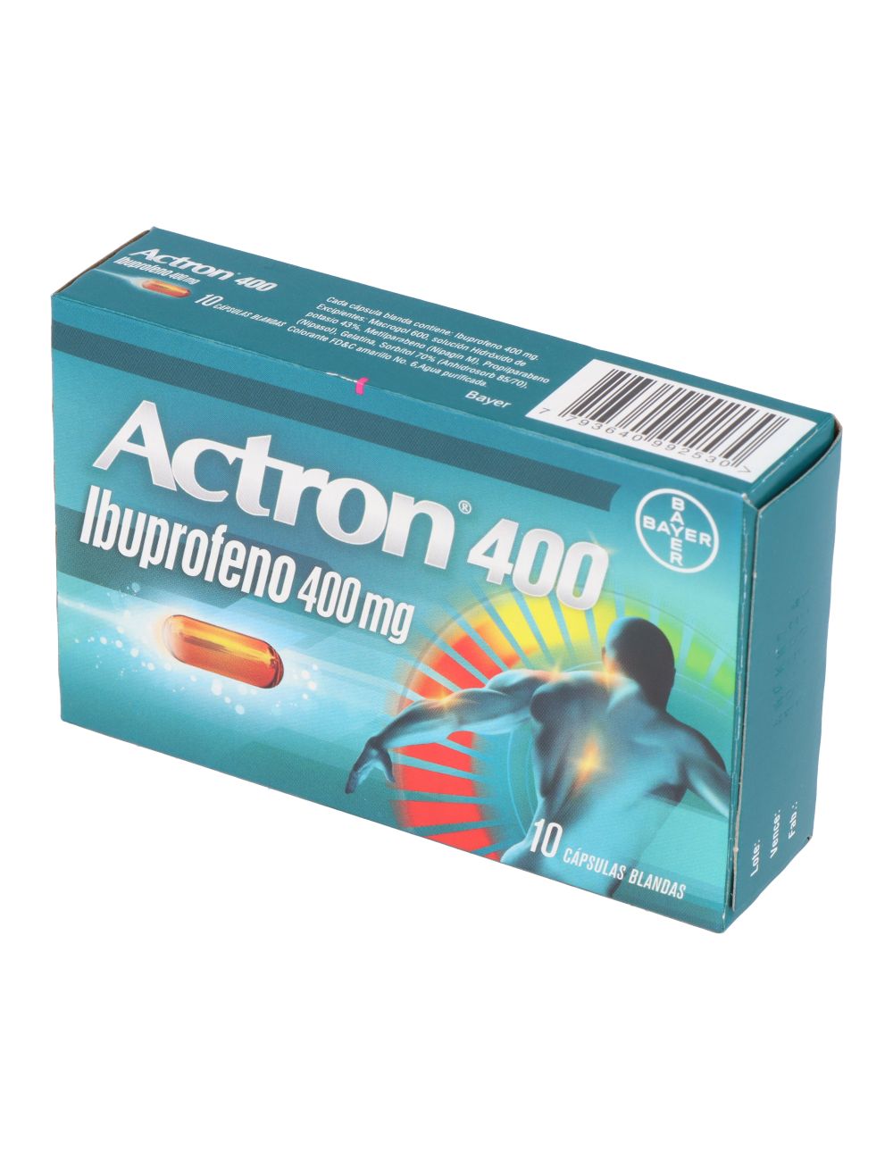 ACTRON 400MG (IBUPROFENO 400MG)  BAYER