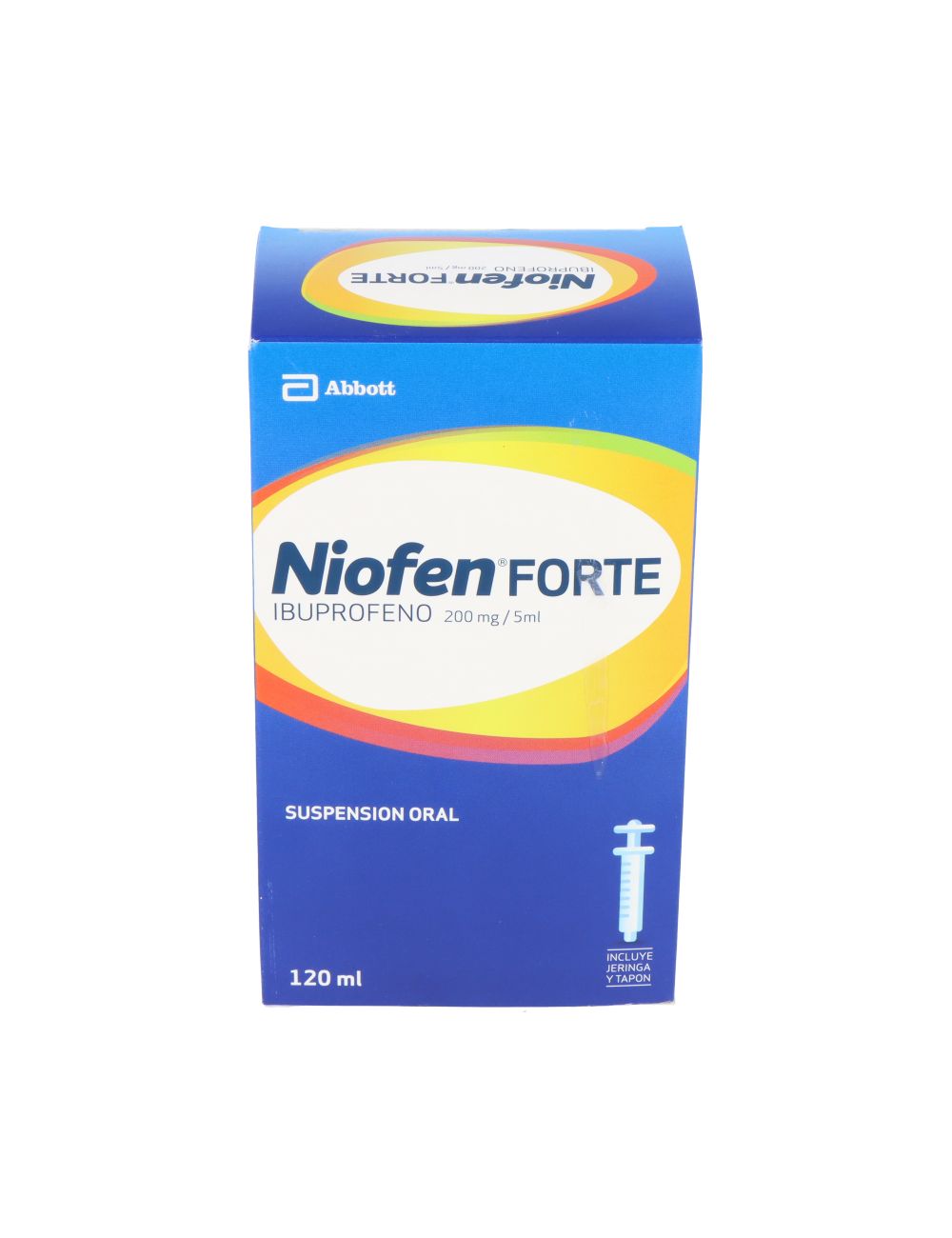 NIOFEN FORTE IBUPROFENO 200 MG/5 ML 120ML LAB. ABBOTT