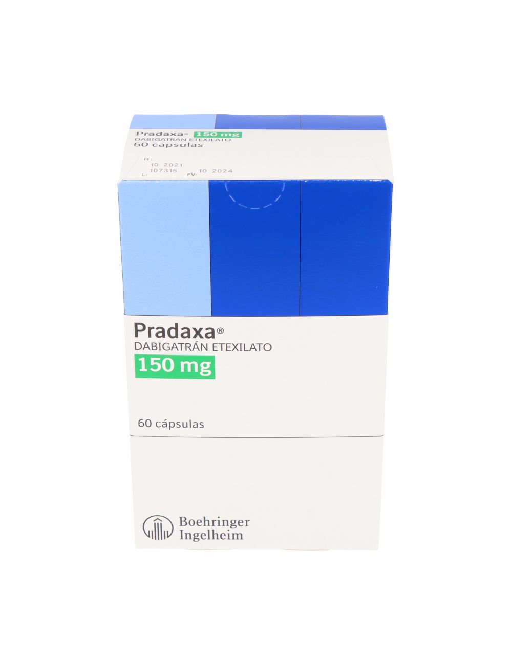 Pradaxa Dabigatran 150mg 60 Capsulas Lab Boehringer Ingelheim