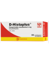 D-HISTAPLUS DESLORATADINA 5 MG 30 COMPRIMIDOS RECUBIERTOS BIOEQUIVALENTE LAB. PASTEUR