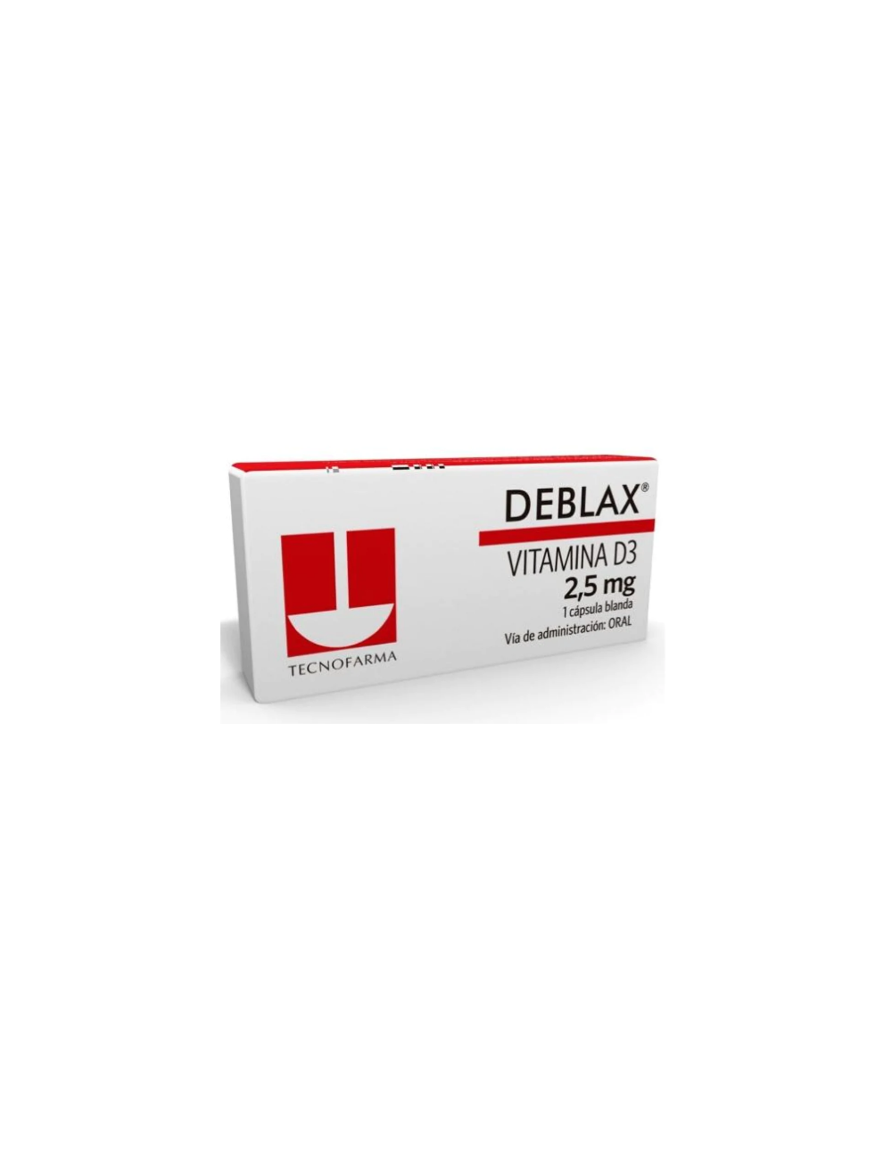 DEBLAX VITAMINA D3 2,5 MG 1 CAPSULA TECNOFARMA