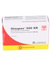 METFORMINA GLAUPAX XR 500 MG 30 COMPRIMIDOS LIBERACION PROLONGADA BIOEQUIVALENTE LAB.PASTEUR