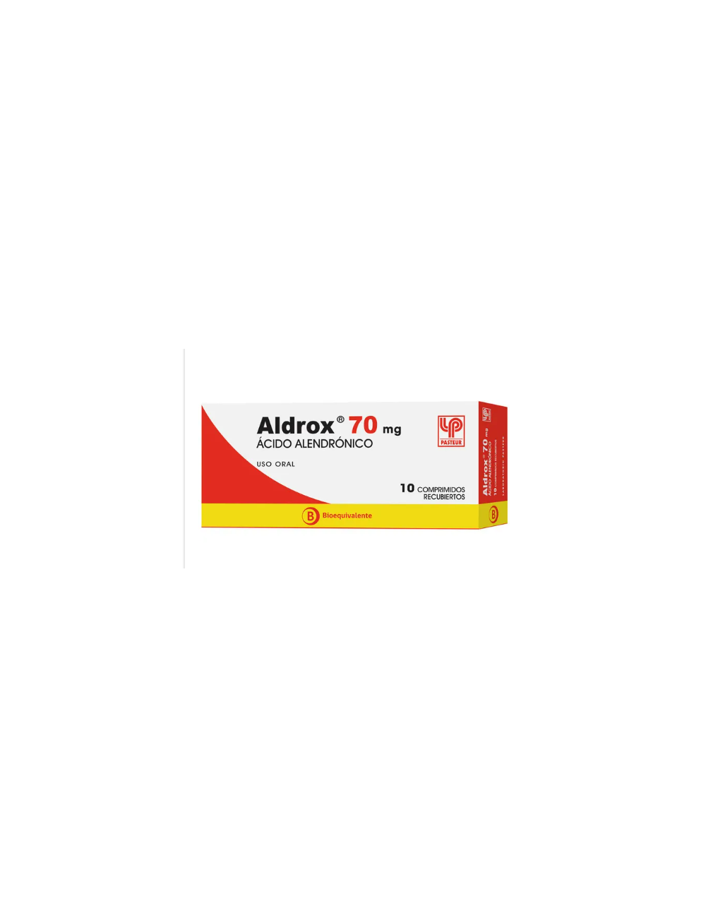 ALDROX ACIDO ALENDRONICO 70 MG 10 COMPRIMIDOS BIOEQUIVALENTE PASTEUR