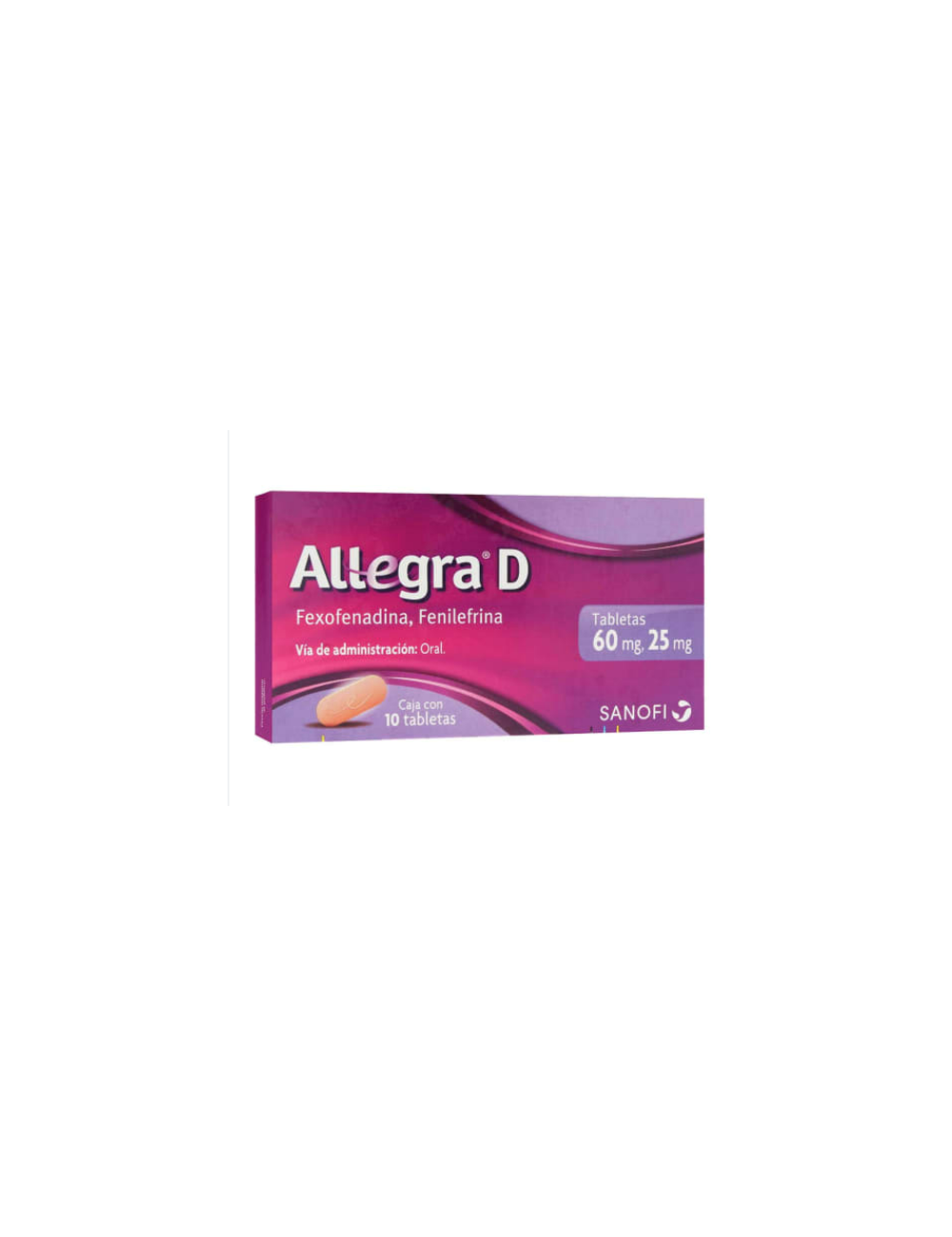 ALLEGRA FEXOFENADINA 180 MG 30 COMPRIMIDOS SANOFI