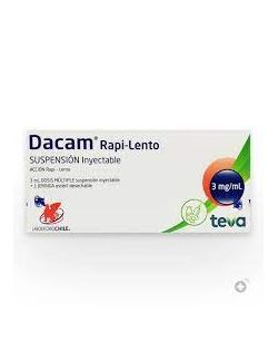 DACAM RAPI-LENTO BETAMETASONA 3 MG/ML 1 FRASCO SUSPENSION INYECTABLE LAB.CHILE