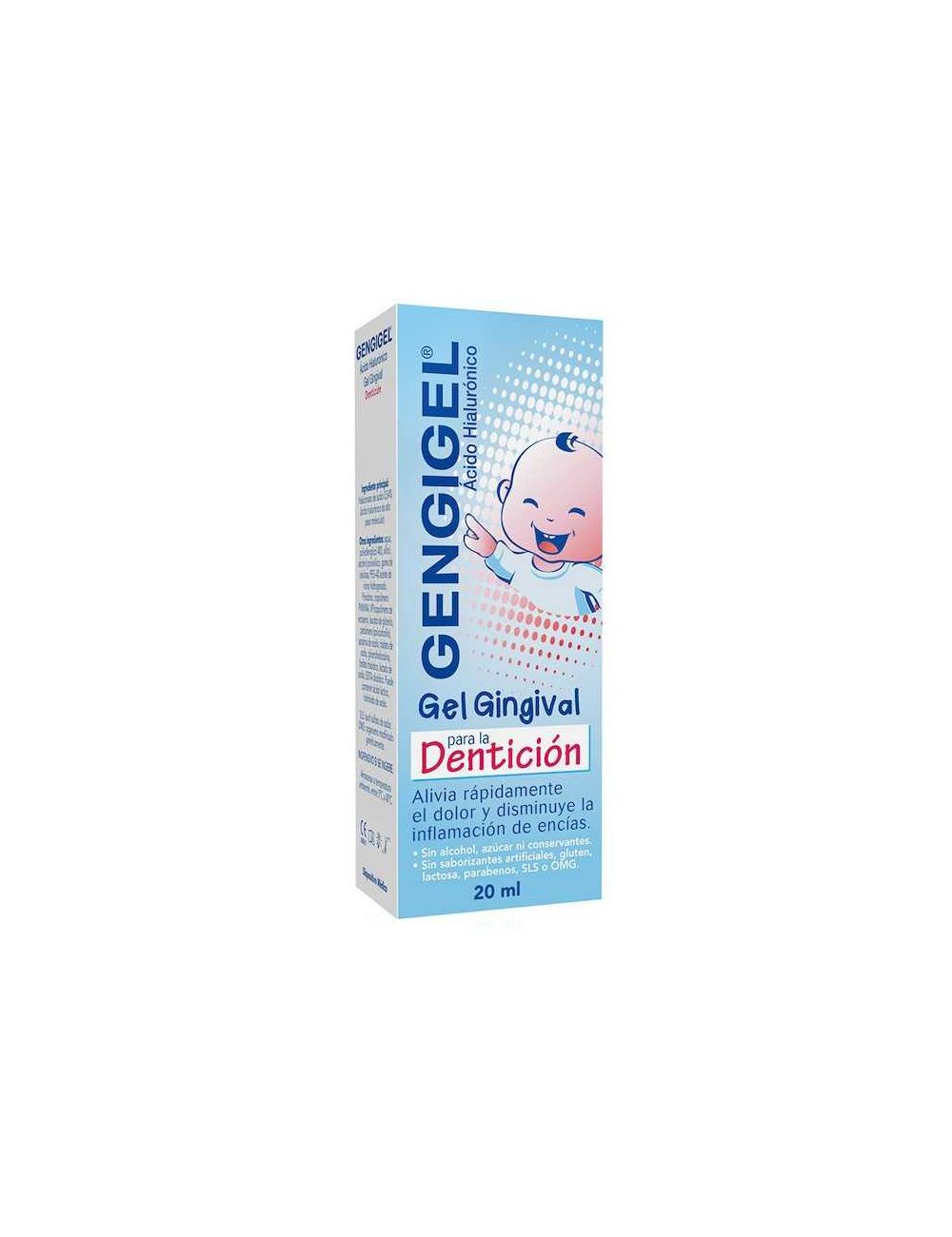 GENGIGEL ACIDO HIALURONICO PARA LA DENTICION 20ML LAB. FARMOQUIMICA