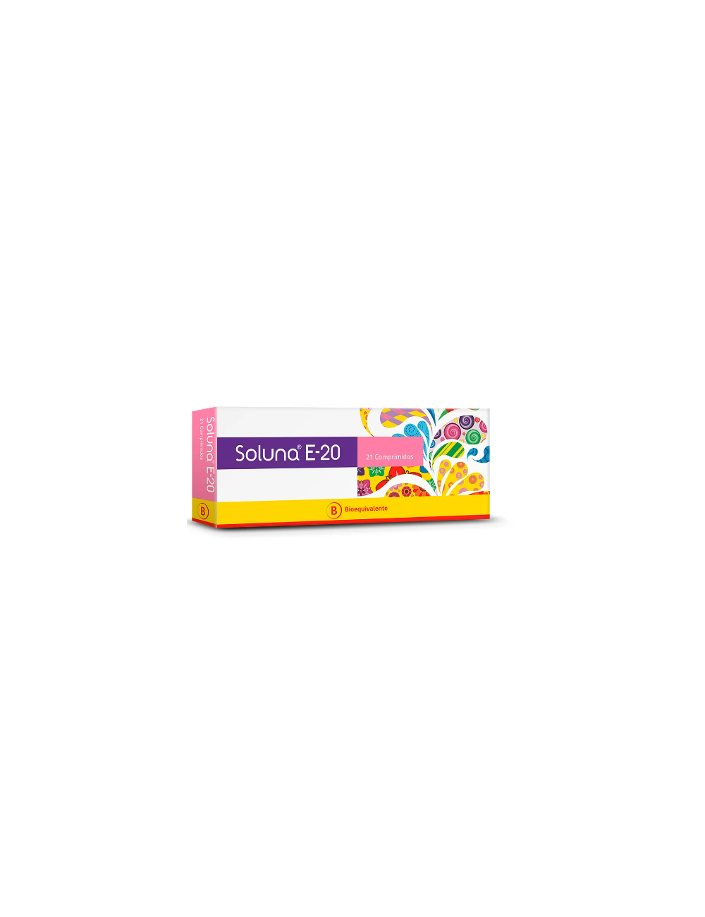 SOLUNA E-20 DESOGESTREL 150MCG / ETINILESTRADIOL 20MCG BIOEQUIVALENTE 21 COMPRIMIDOS LAB. MINTLAB