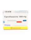 CIPROFLOXACINO 500 MG 6 COMPRIMIDOS RECUBIERTOS BIOEQUIVALENTE LAB. ASCEND CENABAST