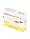 CIPROFLOXACINO 500 MG 6 COMPRIMIDOS RECUBIERTOS BIOEQUIVALENTE LAB. ASCEND CENABAST