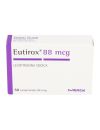 EUTIROX 88 MCG. LEVOTIROXINA SODICA  50 COMPRIMIDOS LAB. MERCK