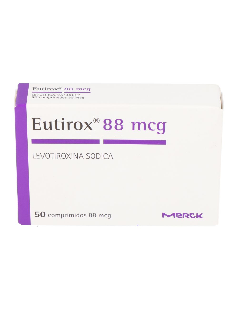 EUTIROX 88 MCG. LEVOTIROXINA SODICA  50 COMPRIMIDOS LAB. MERCK